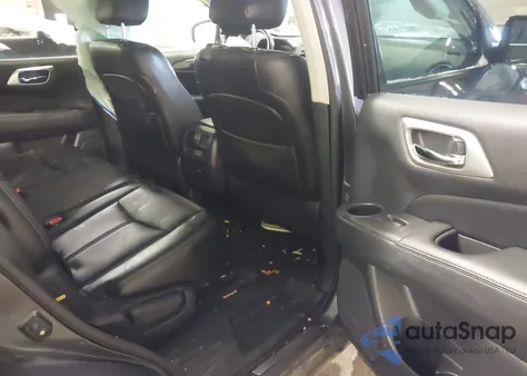 2014 Nissan Pathfinder Hybrid Platinum from USA, damaged, VIN 5N1CR2MM0EC644465